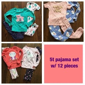 5t pajama set